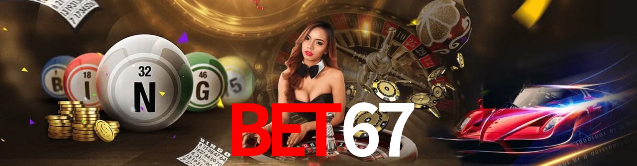 Interface moderna da plataforma bet67